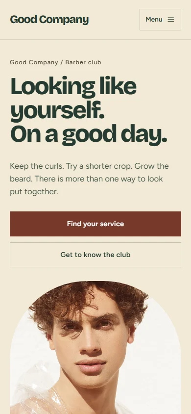 Good Company phone layout