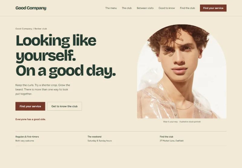 Good Company website concept