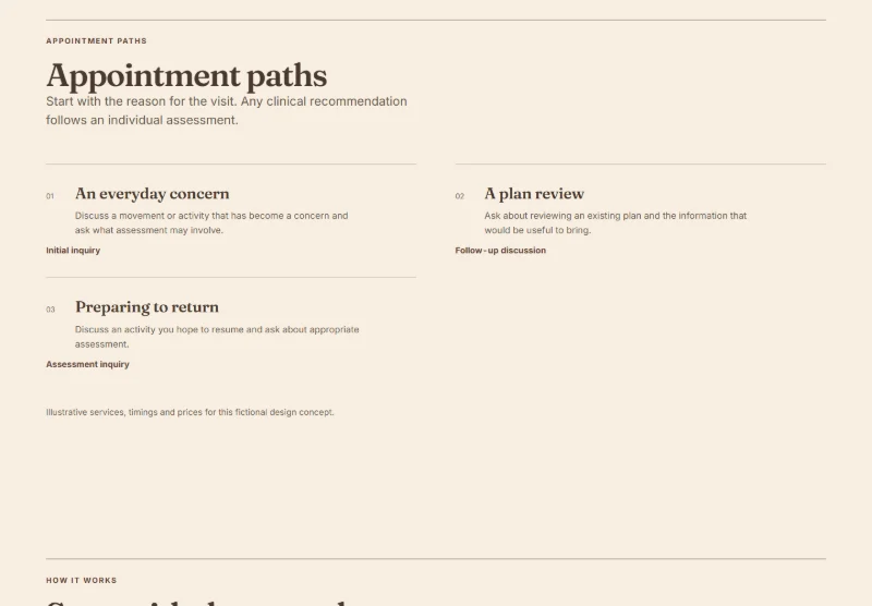 Everyday Motion page detail