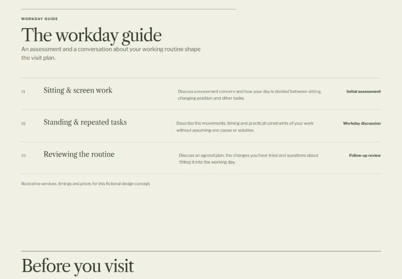 Stepwise Therapy page detail