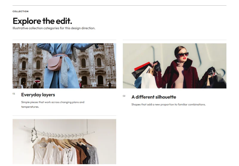 The Daily Edit page detail