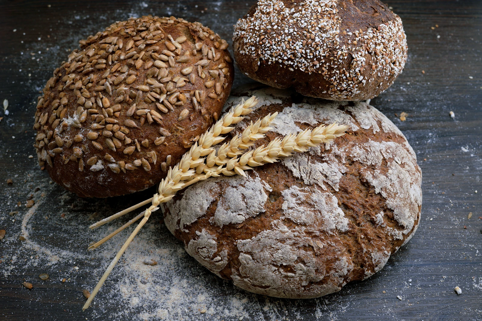 Freshly baked bread