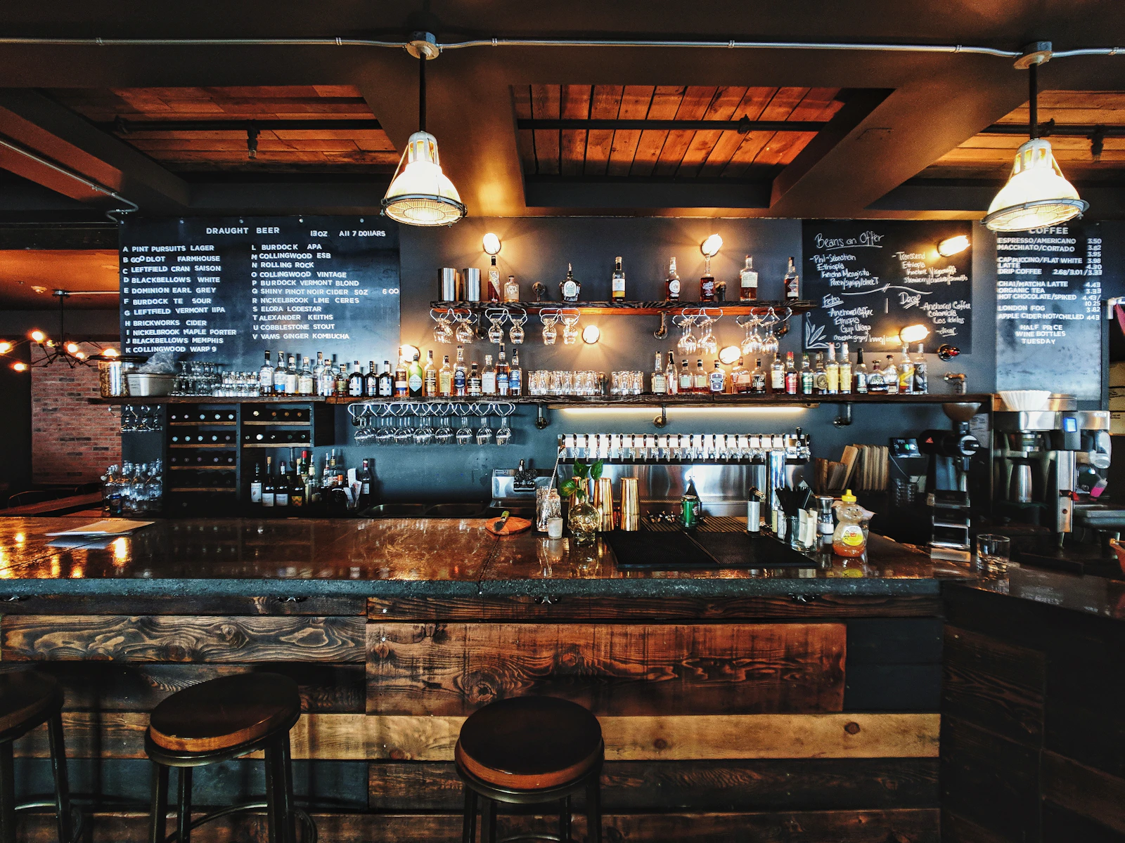A neighborhood bar