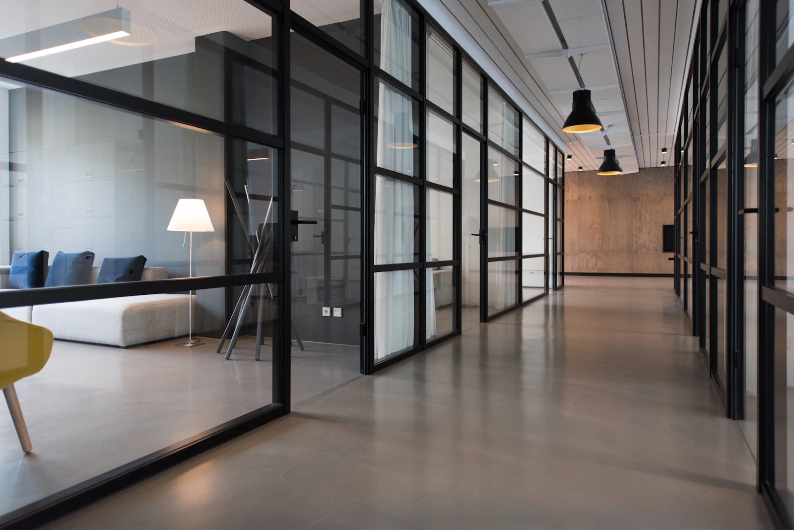 Contemporary shared office